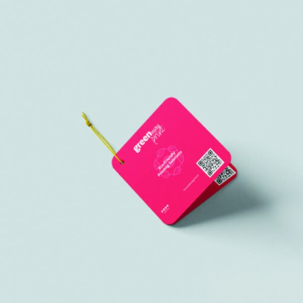 Folded Label Tag