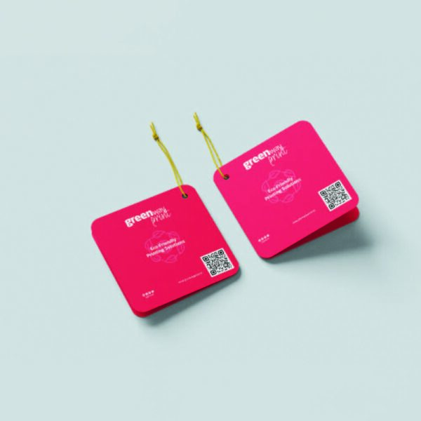Folded Label Tag