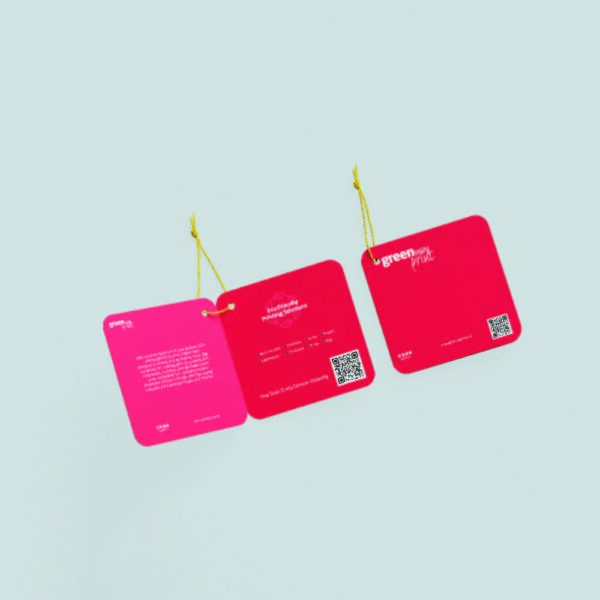 Folded Label Tag
