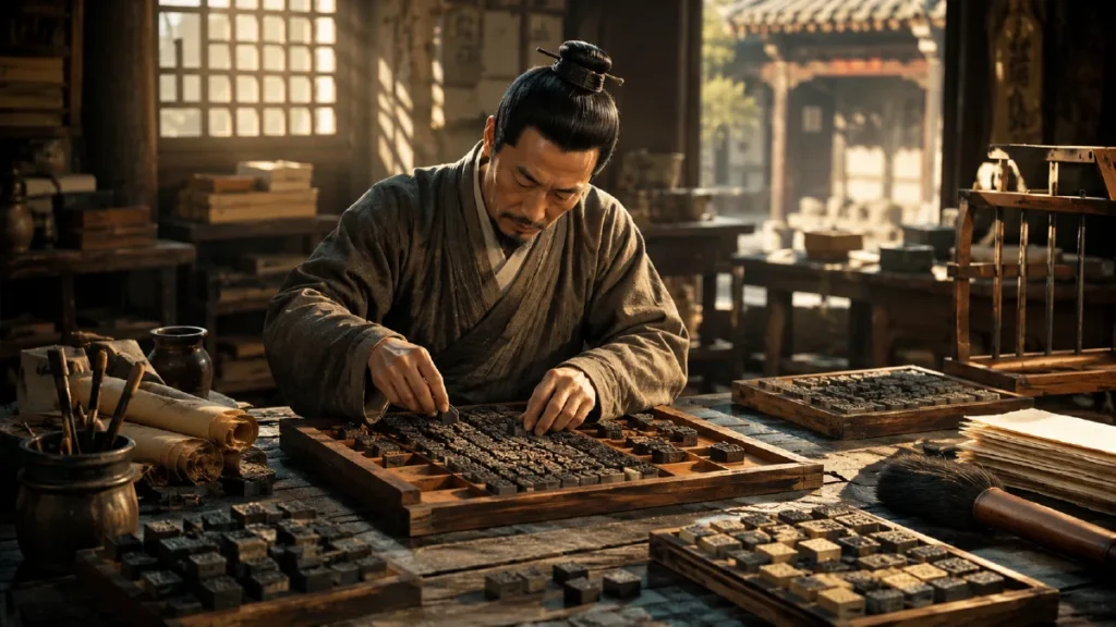 Bi Sheng and the Invention of Movable Type Printing